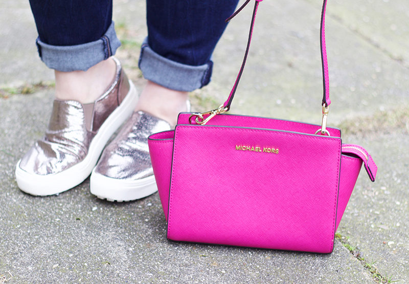 michael kors tasche pink